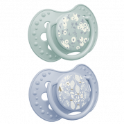 Cumlík LOVI dynamický, silikónový 2ks/Blossom Blue Boy